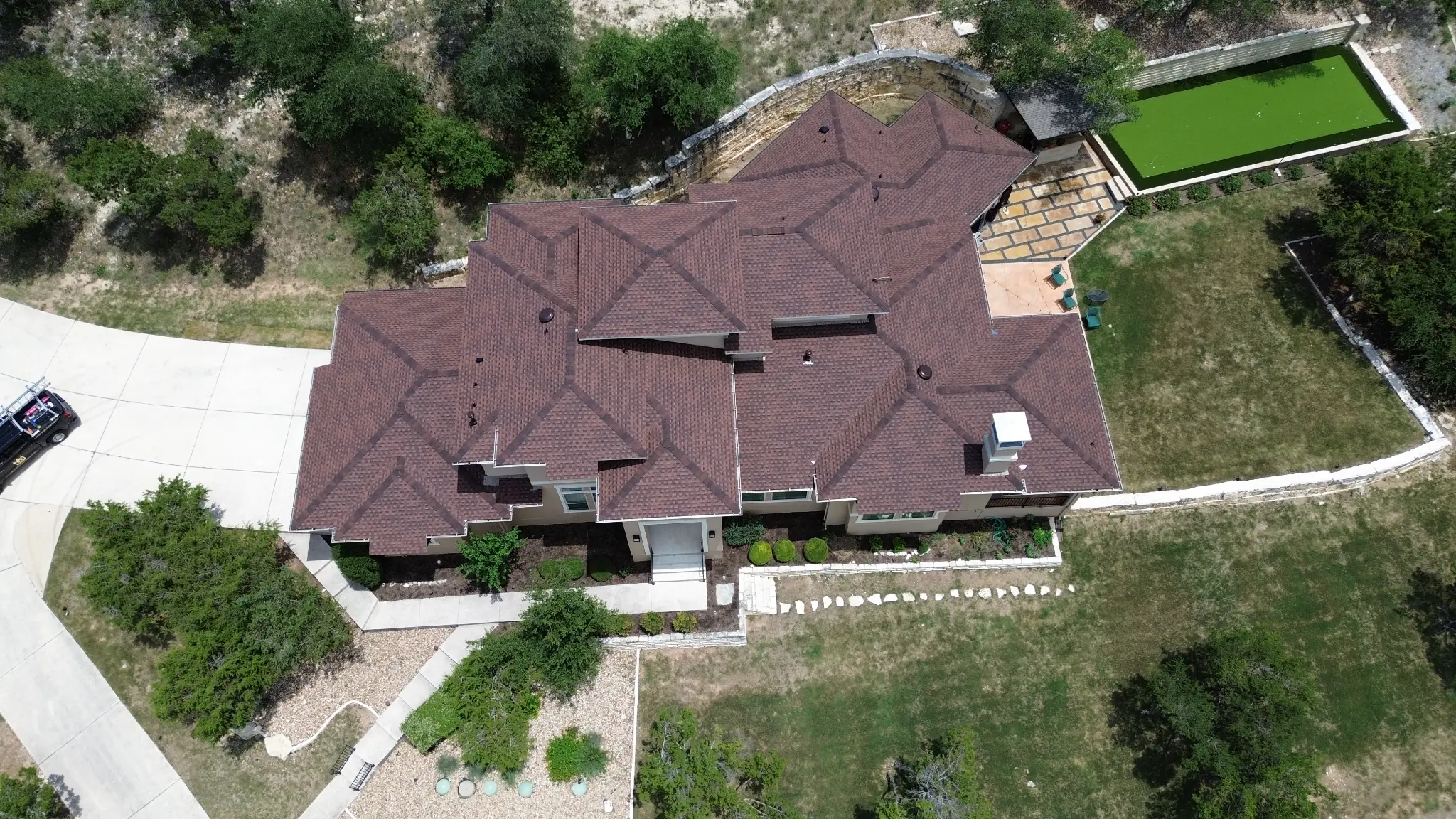 Completed roof installation by Roof Royale